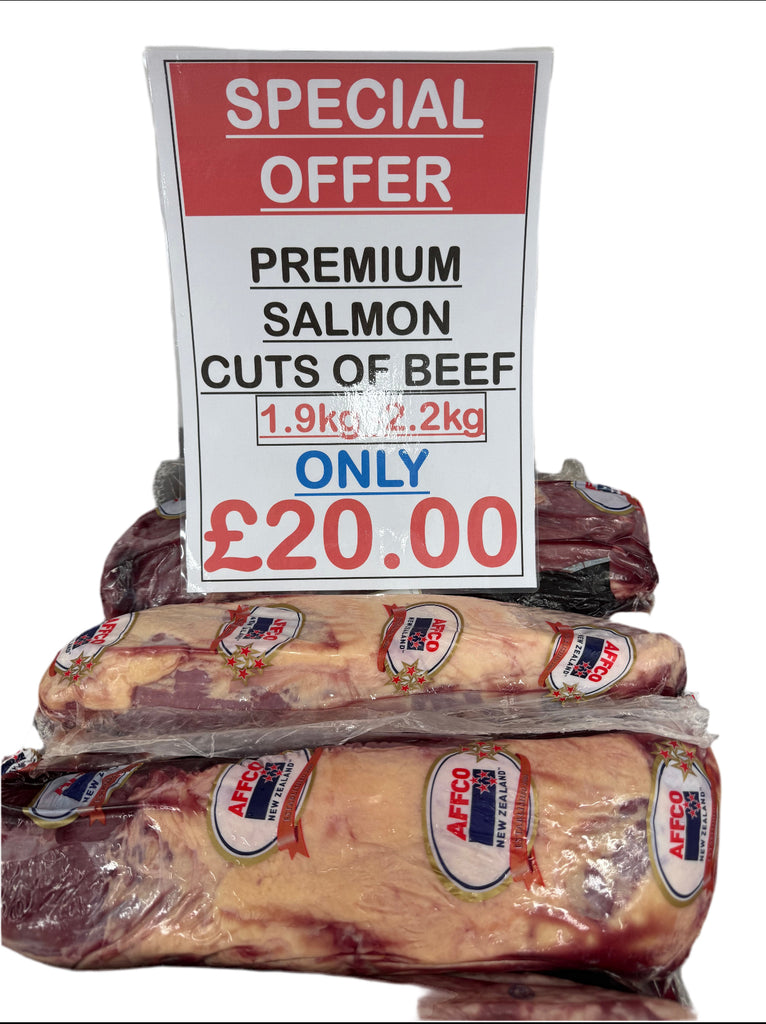 Full Salmon Cut Of Beef