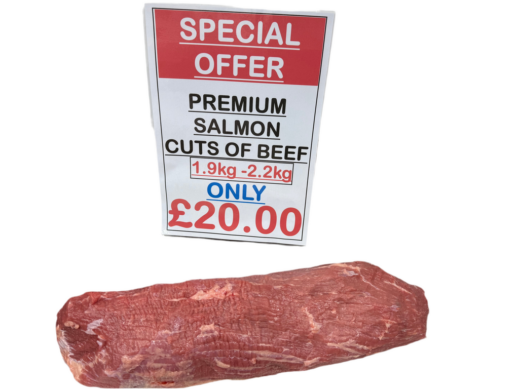Full Salmon Cut Of Beef