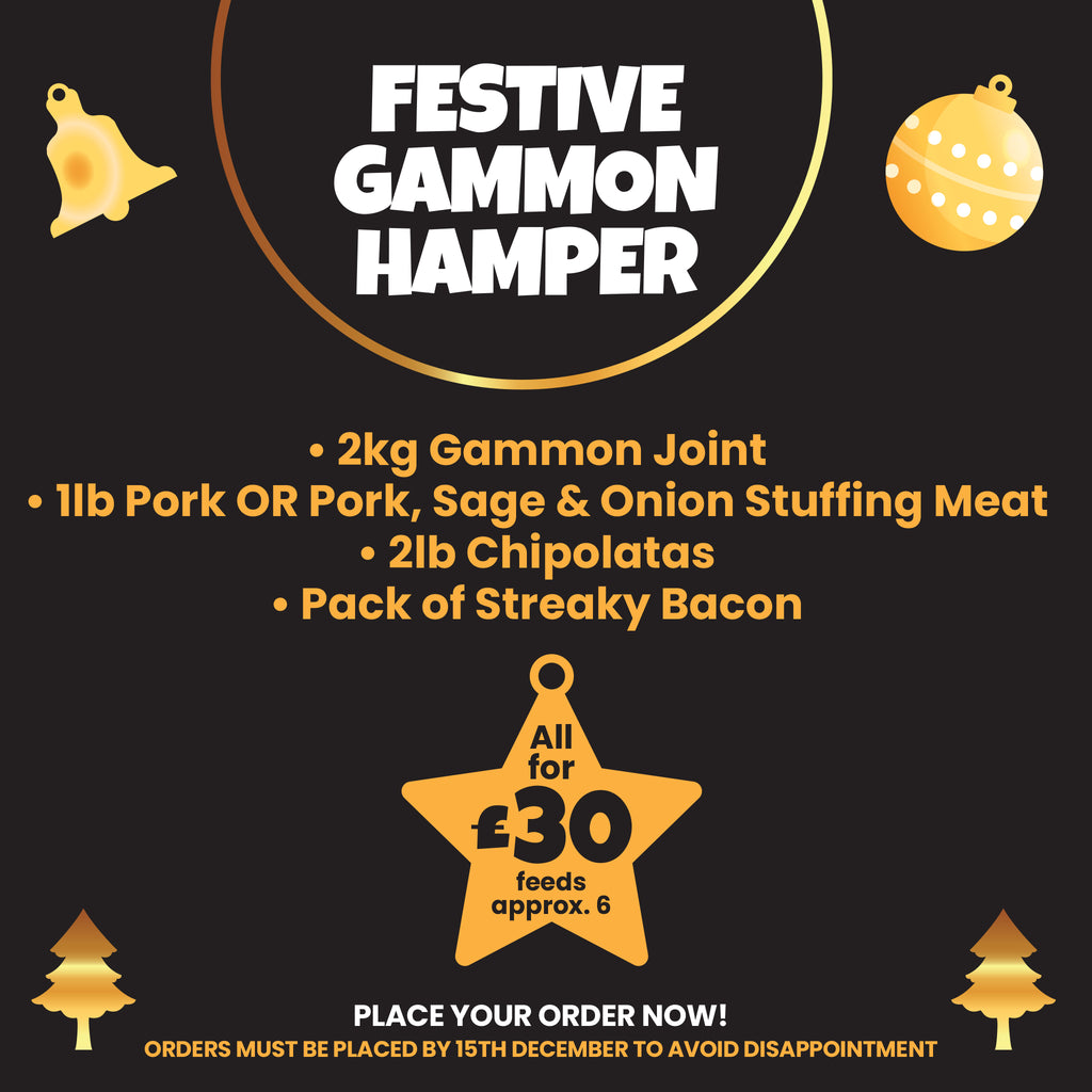 FESTIVE - GAMMON HAMPER